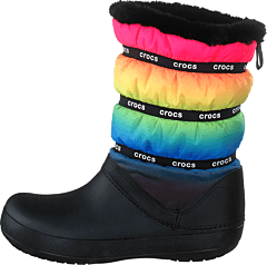 Crocs - Crocband Neo Puff Wintr Boot W Neon Ombre/black
