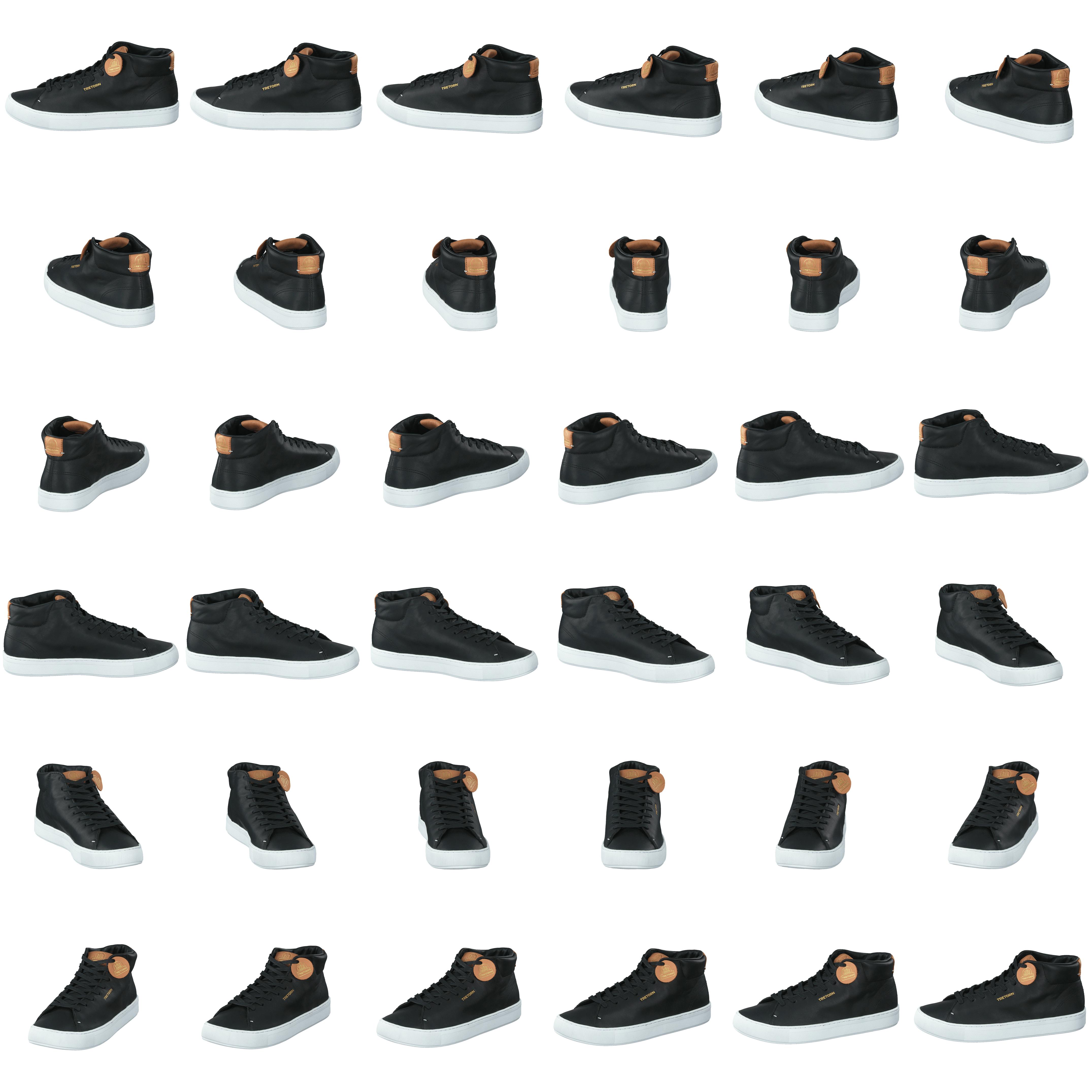 Tournament Leather Hi Wp Black/white - Bild 8