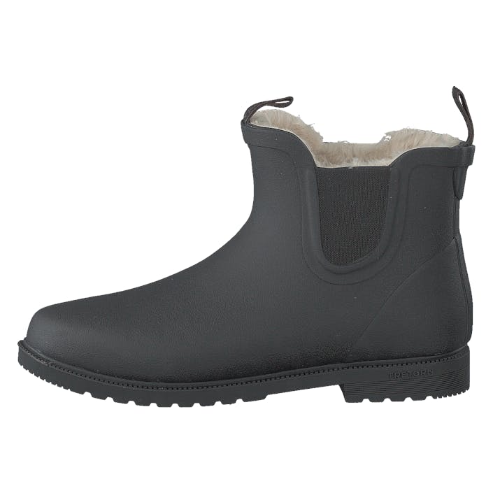 Kids Chelsea Winter Black, Unisex, Shoes, Boots, chelsea boots, Black/Grey, UK 3,5