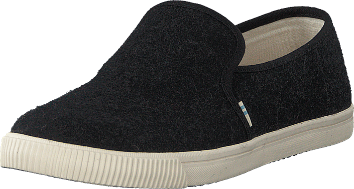 Toms - Felt Wm Clmt Slipon Black
