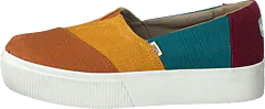 Toms - Heritage Canva Wm Albk Slipon Multi-color