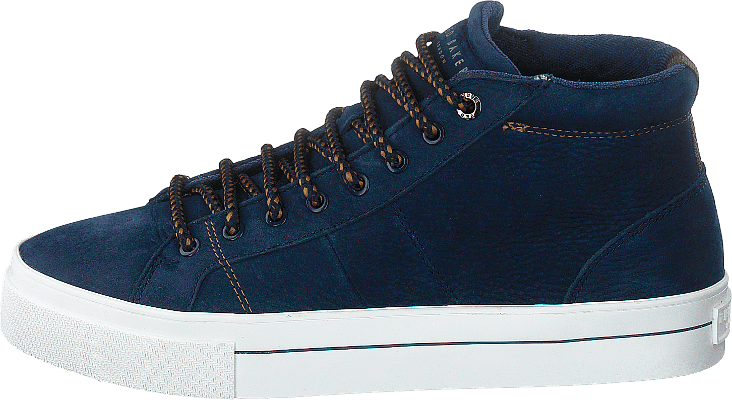 Perick Dark Blue Nubuck, Male, Buty, Sneakersy, wysokie sneakersy, Niebieski, EU 44