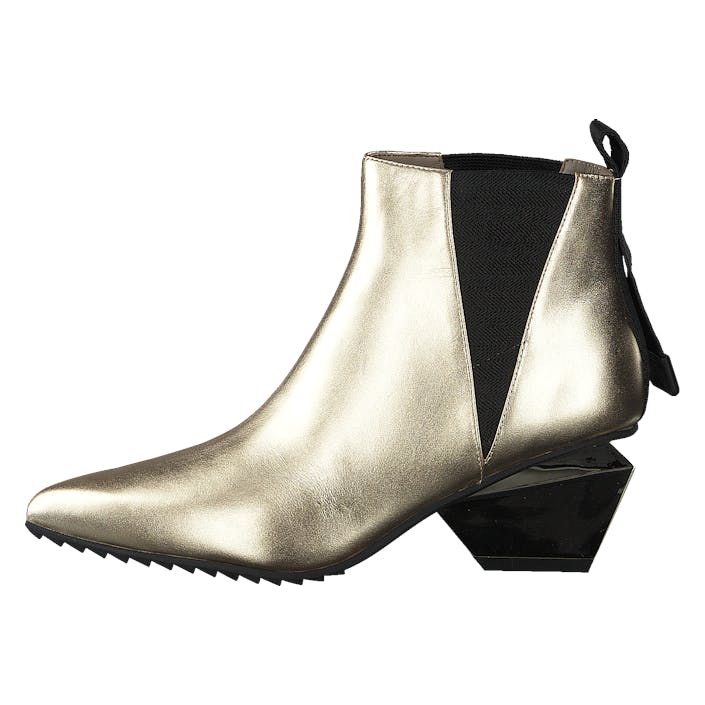 Jacky Tek Bootie Mid Gold, Female, Shoes, High boots and Ankle boots, ankle-boots, Gold/Beige, UK 7,5