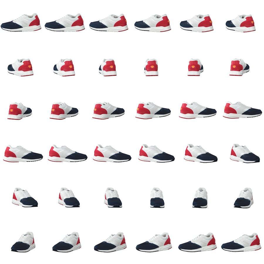 El Nyc84 Sued Am Wht/dk Blu/red - Bild 8