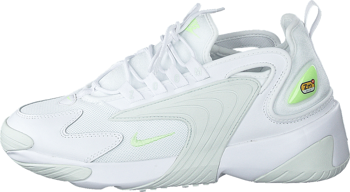 Wmns Zoom 2k White/barely Volt-ghost Aqua