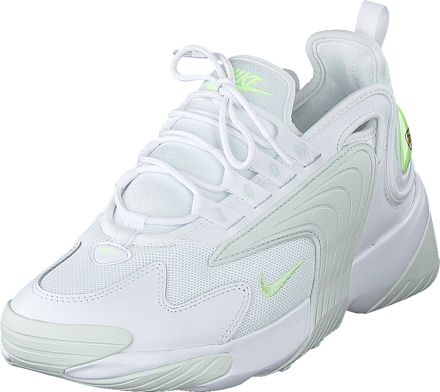 Wmns Zoom 2k White/barely Volt-ghost Aqua