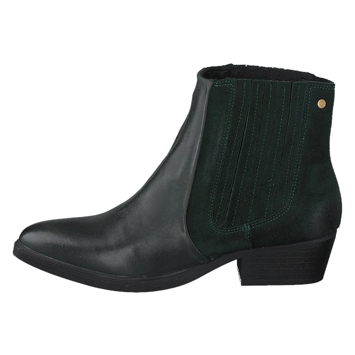 Pushy 2 Green, Female, Topánky, Členkové topánky, chelsea boots, Čierna, EU 39