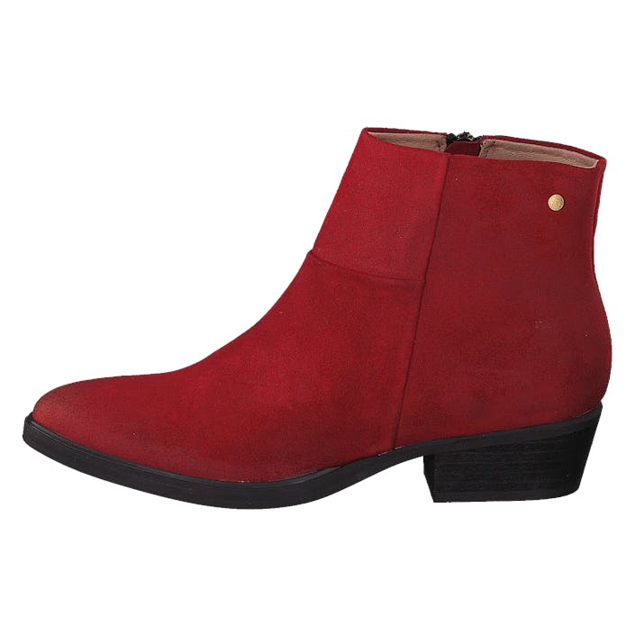 Dashed Red, Female, Shoes, High boots and Ankle boots, ankle-boots, Red, EU 40