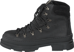 Angulus - Boot With Laces And D-rings Black