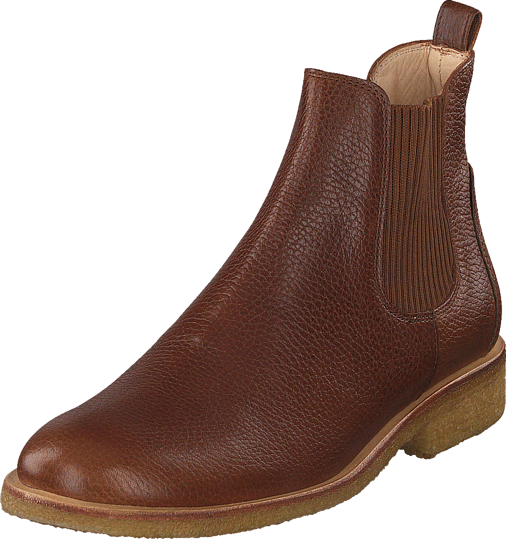 Classic Chelsea Boot W. Elasti Medium Brown/ Cognac