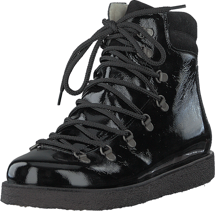 D And D Auto >> Boot With Laces And D Rings Black Black D And D Auto >> Boot With Laces And D Rings Black Black