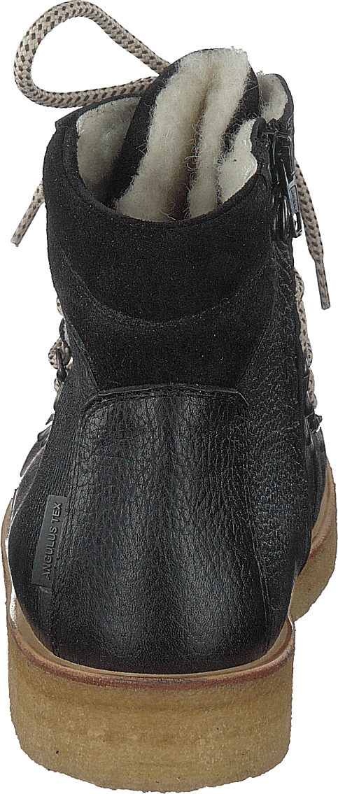 Tex-boot With Laces And Zipper Black - Bild 5