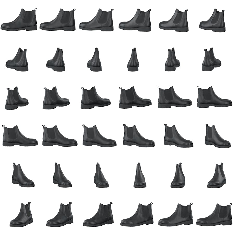 Chelsea Boot With Chunky Sole Black/black - Bild 8