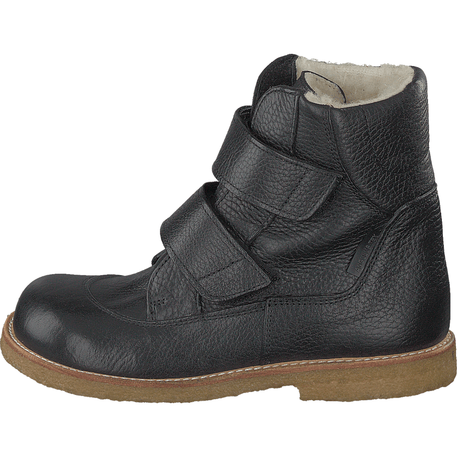 Tex-boot With Velcro Straps Black