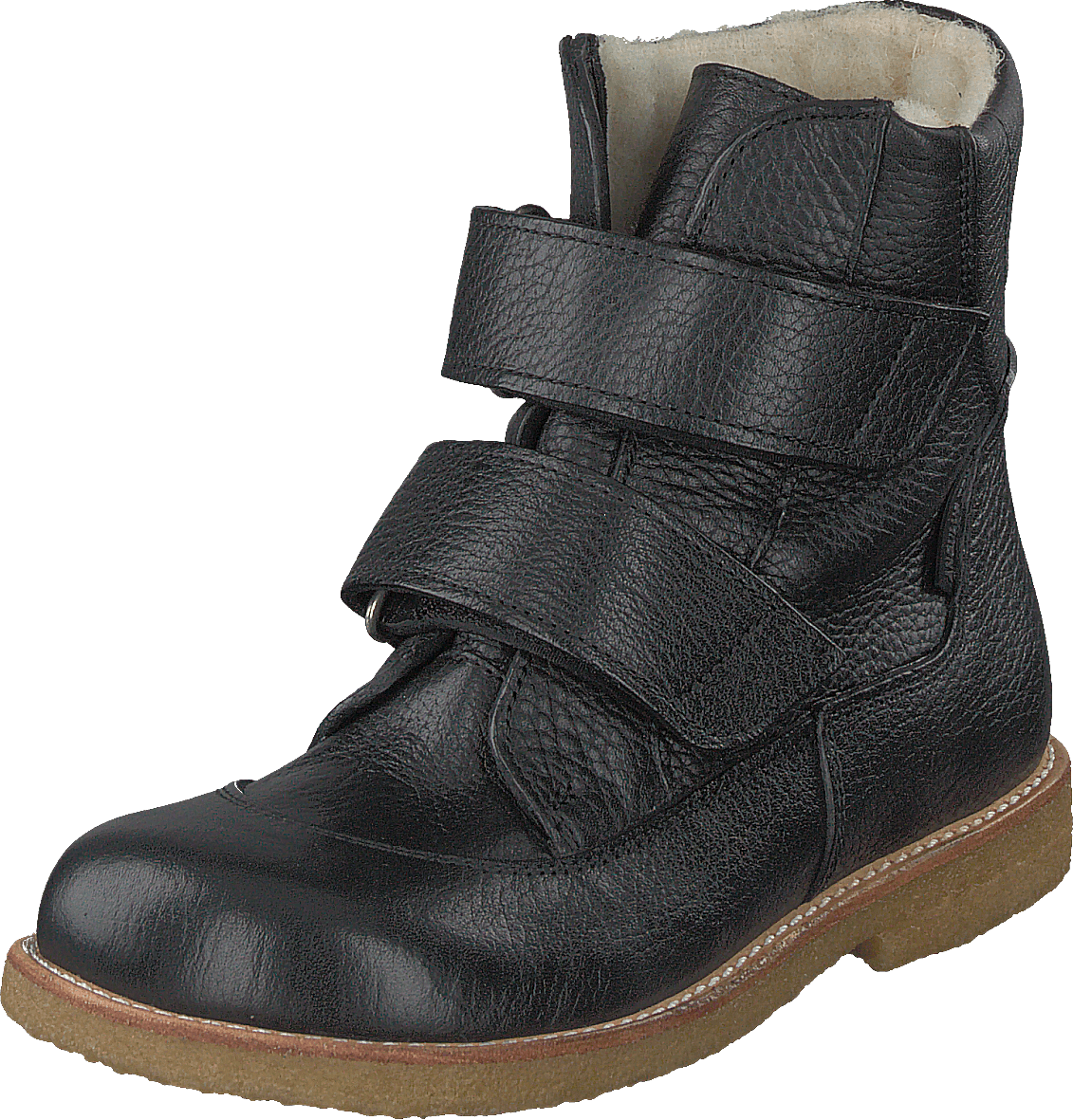 Tex-boot With Velcro Straps Black