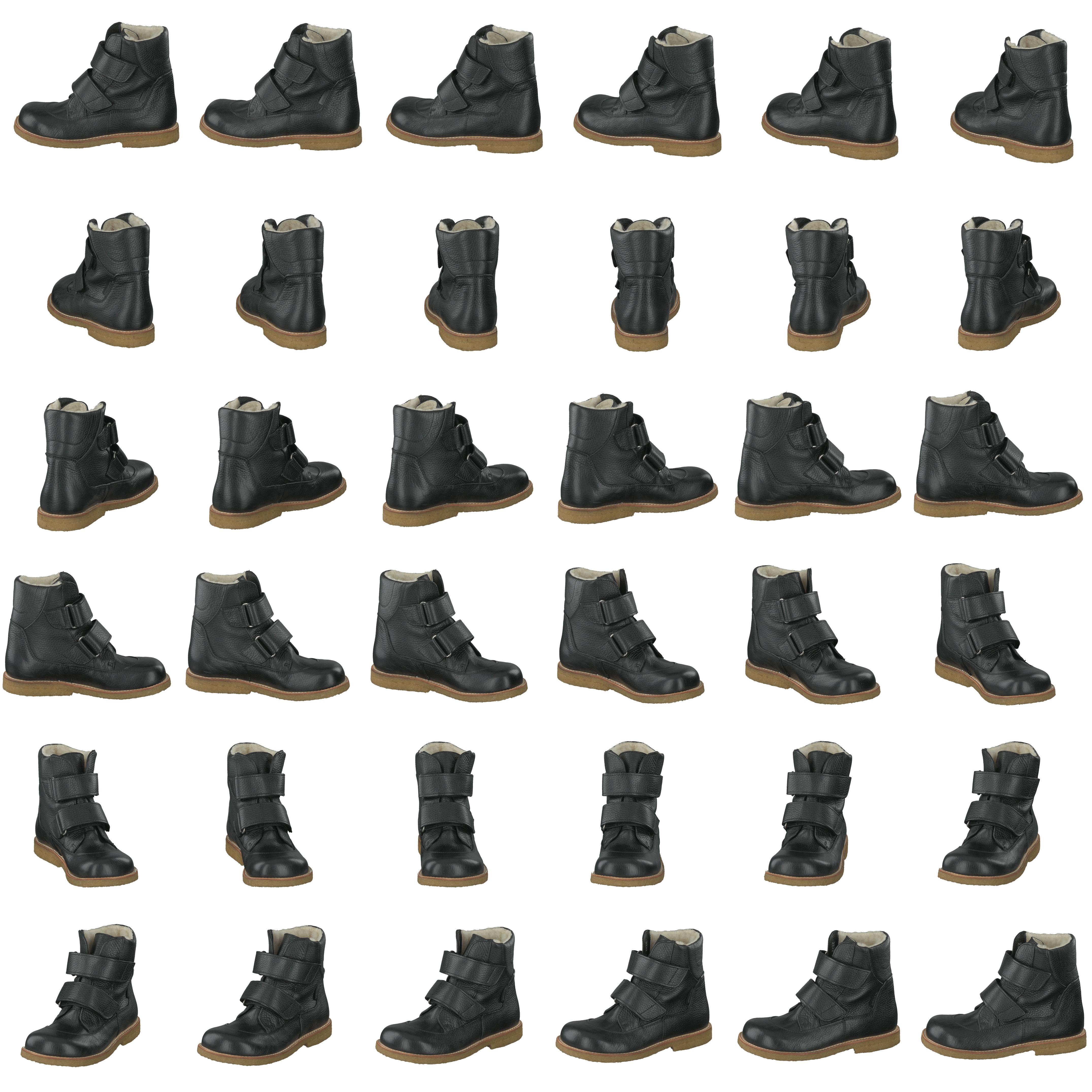 Tex-boot With Velcro Straps Black - Bild 8
