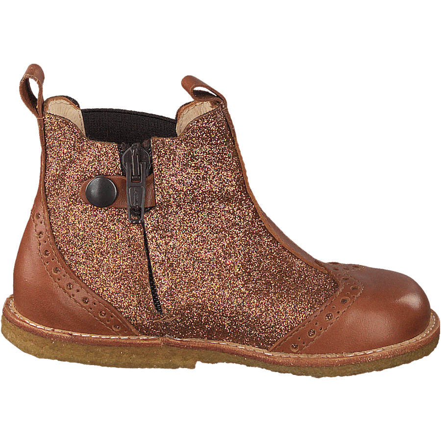 Starter Chelsea Boot With Elas Cognac/rust Gl./brown - Bild 2
