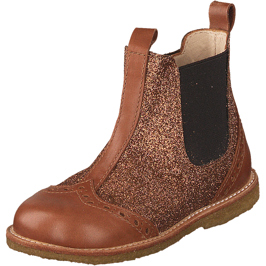 Starter Chelsea Boot With Elas Cognac/rust Gl./brown - Bild 3