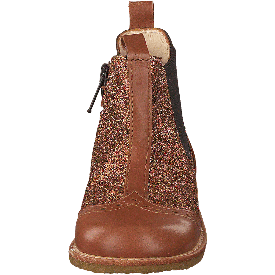Starter Chelsea Boot With Elas Cognac/rust Gl./brown - Bild 4