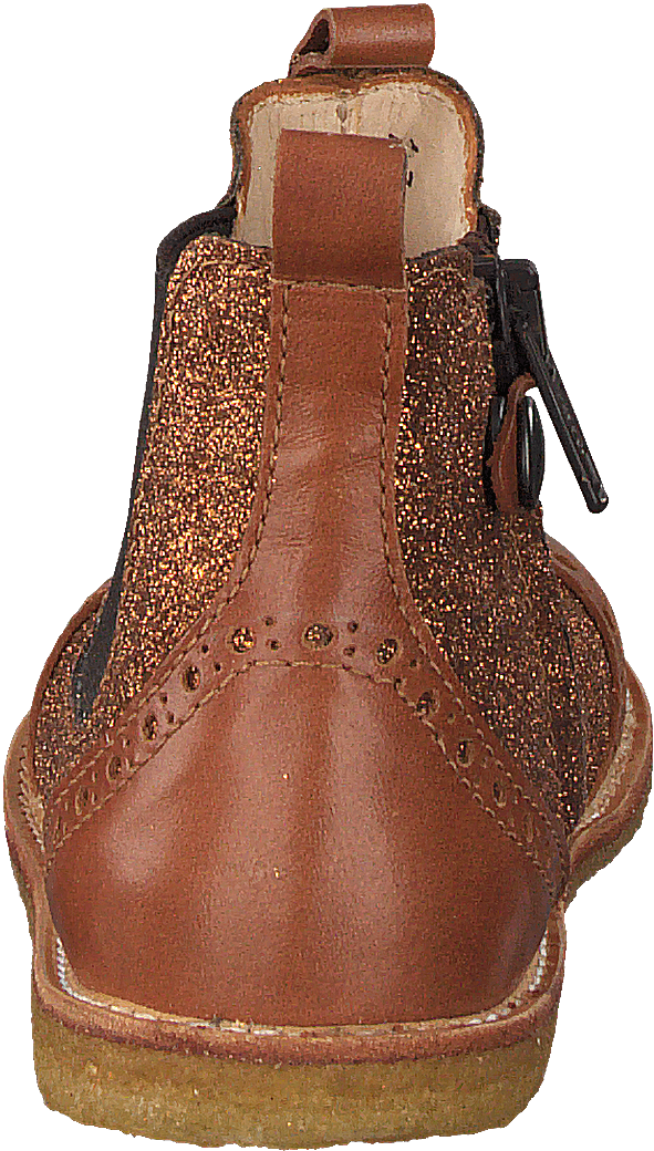 Starter Chelsea Boot With Elas Cognac/rust Gl./brown