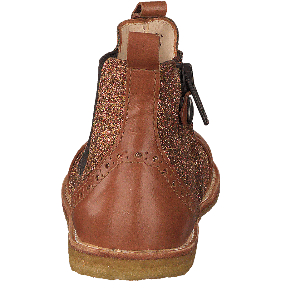 Starter Chelsea Boot With Elas Cognac/rust Gl./brown - Bild 5