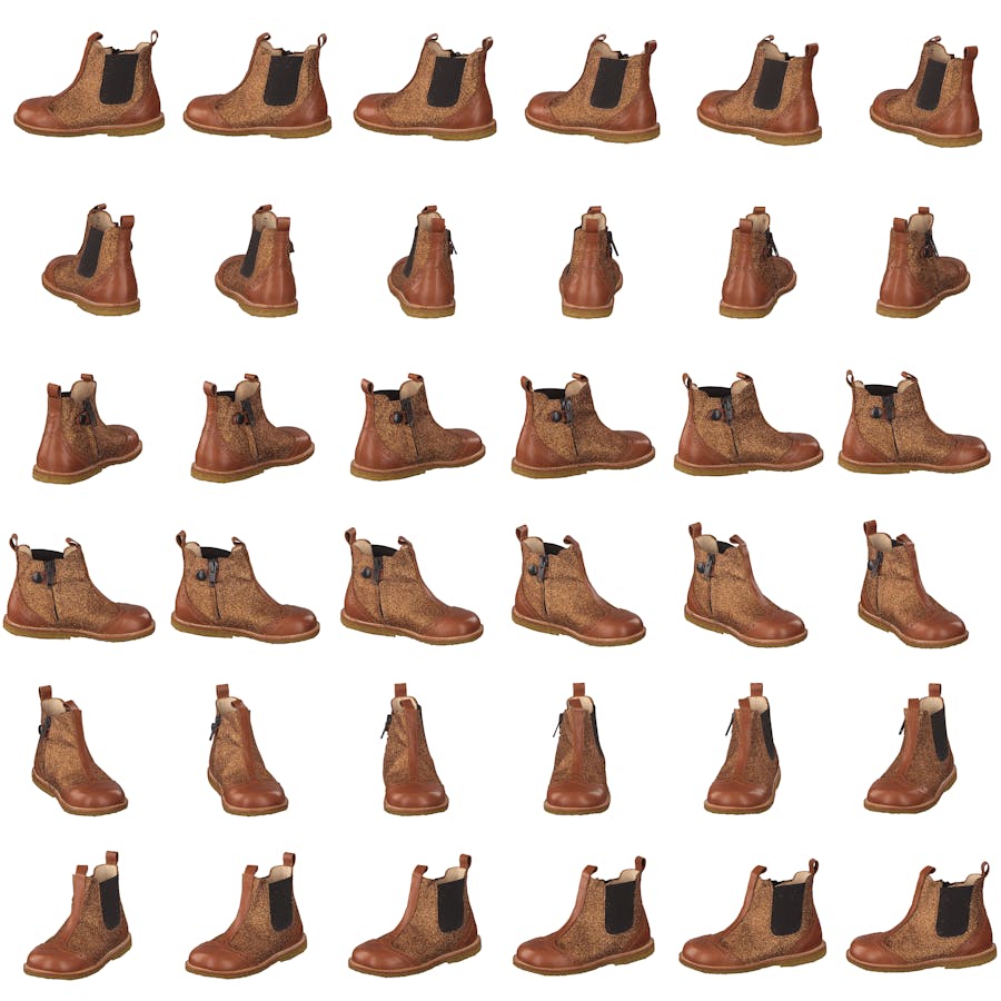 Starter Chelsea Boot With Elas Cognac/rust Gl./brown - Bild 8