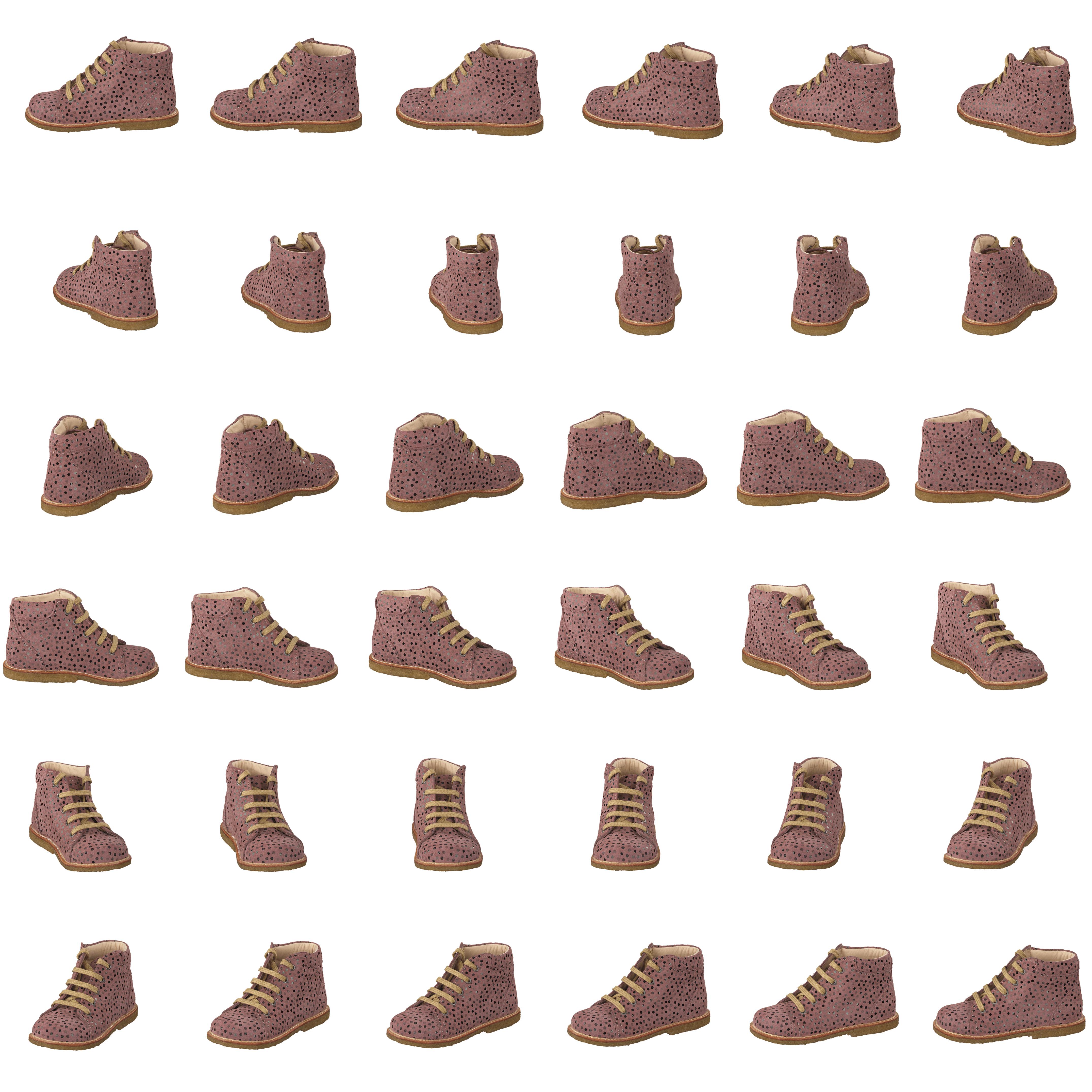 Starter Boot With Laces Rose Dot - Bild 8