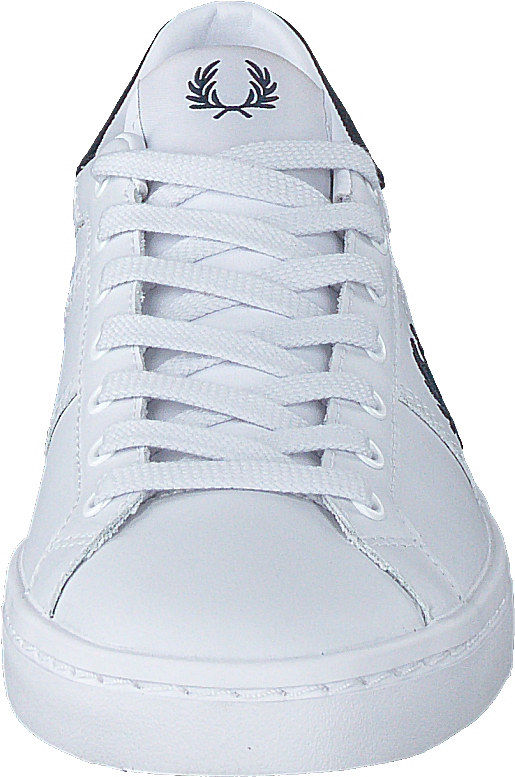 B6119 Leather White/navy