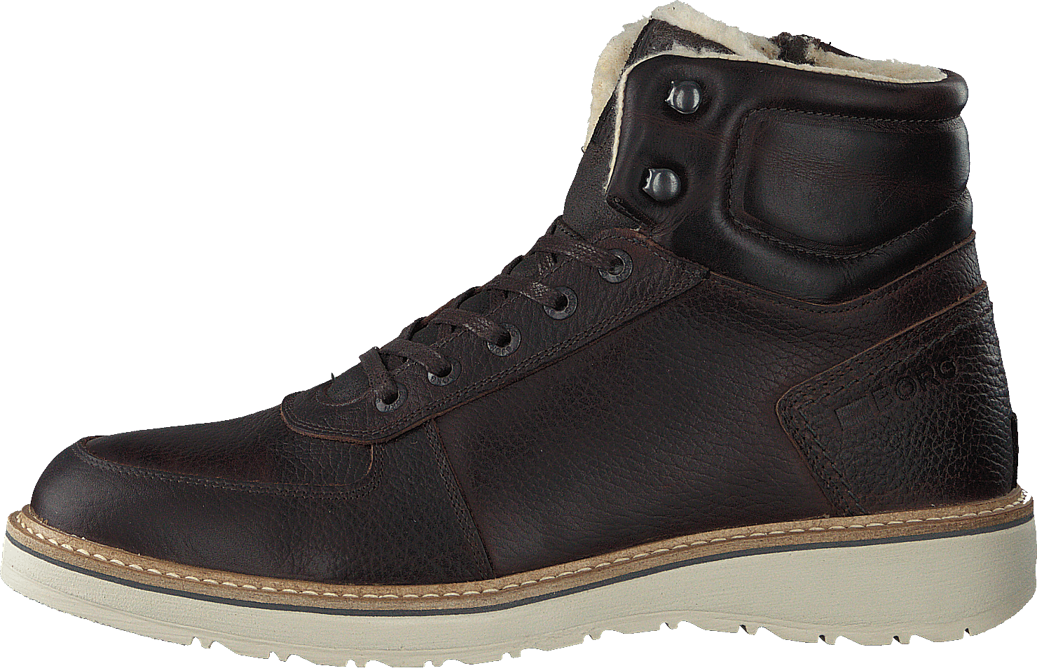 Rumen High Tmb M Dark Brown, Male, Sko, Boots, Boots, Brun/Grå, EU 43