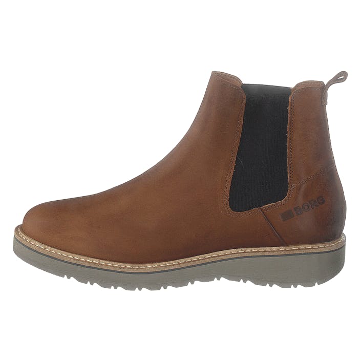 Rugetta Chs Alc W Tan, Female, Topánky, Členkové topánky, chelsea boots, Hnedá, EU 41