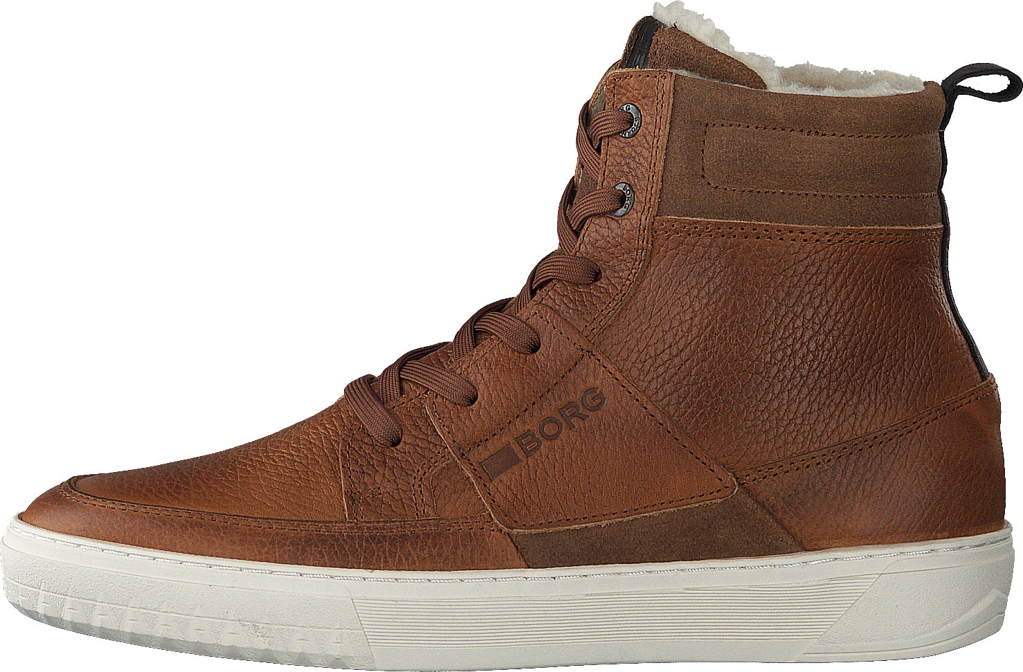 Collin Hgh Tmb M Tan, Male, Schoenen, Sneakers, hoge sneakers, Bruin, EU 44