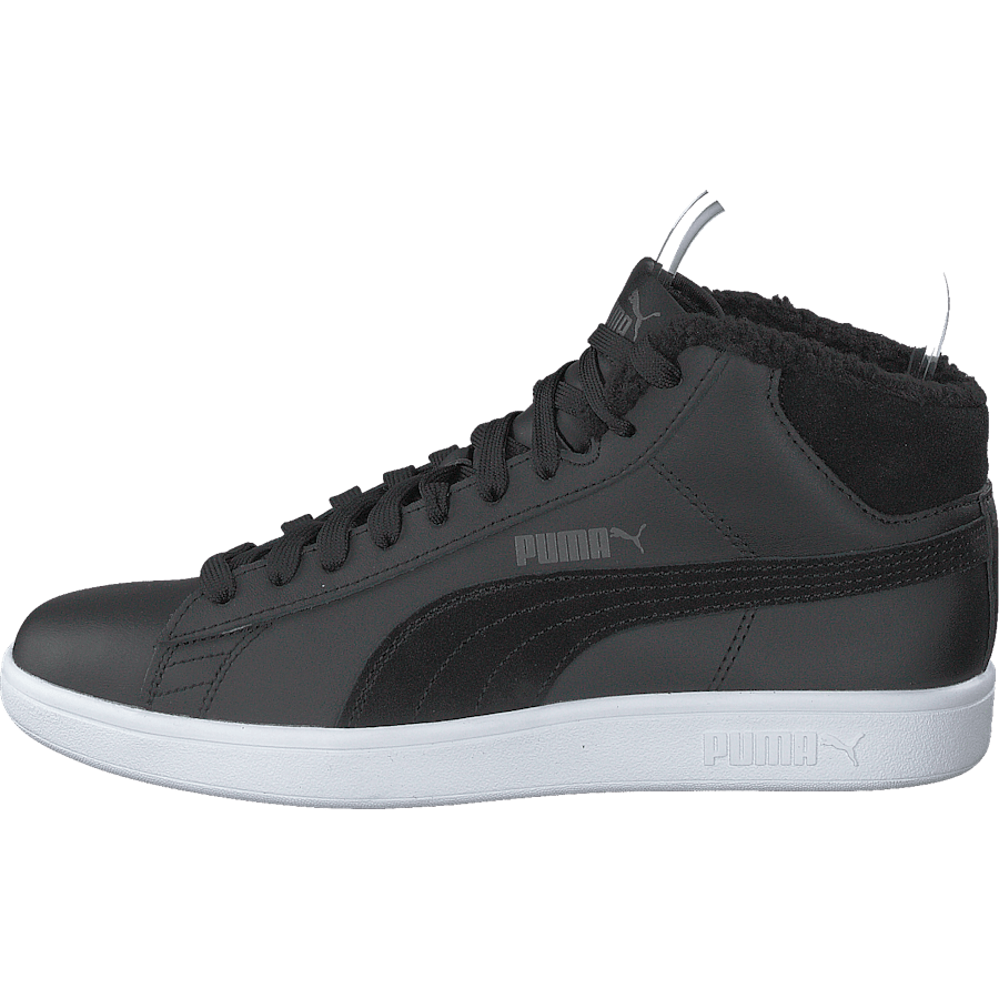 Puma Smash V2 Mid Wtr L Puma Black-dark Shadow- White