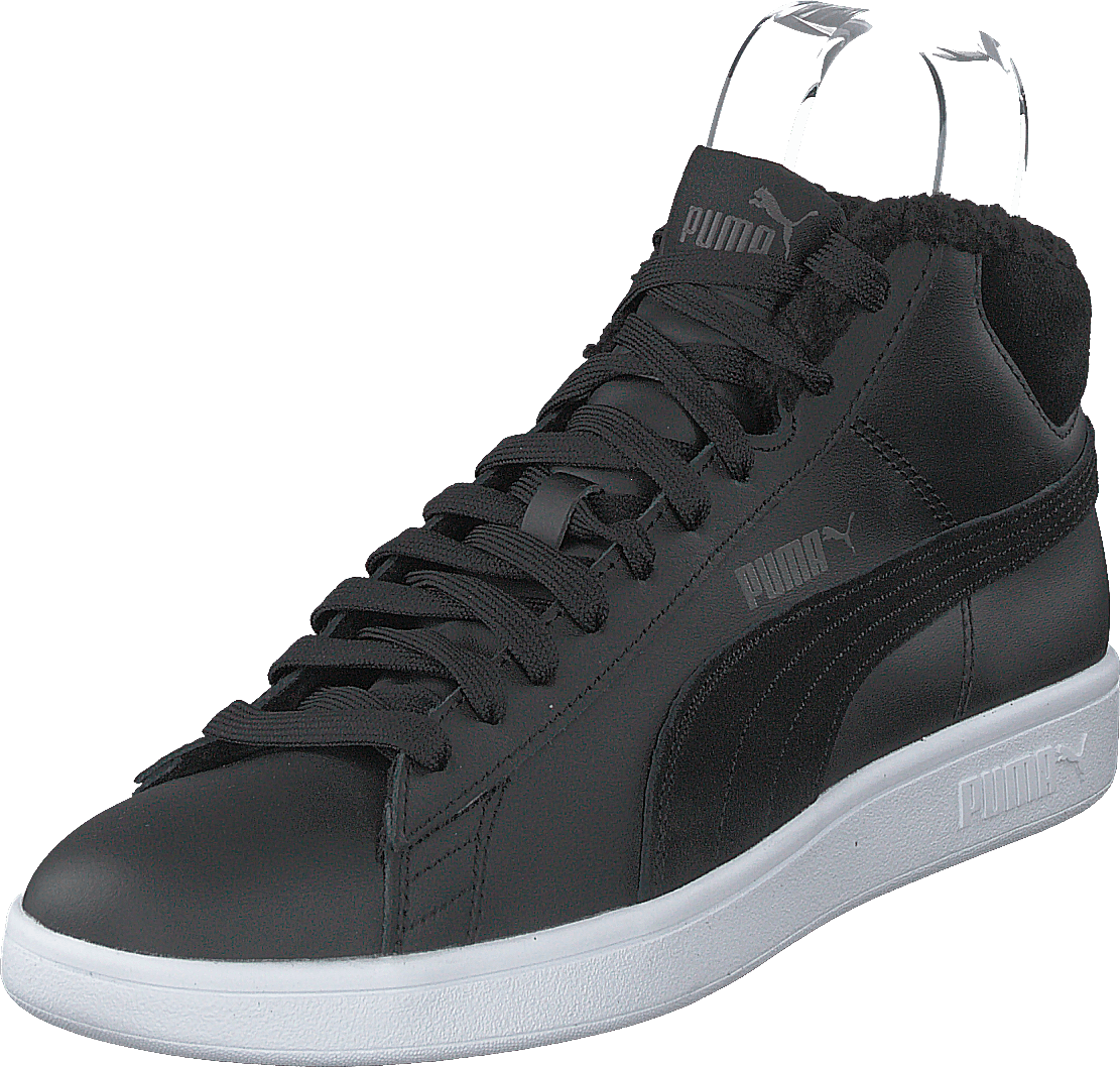 Puma Smash V2 Mid Wtr L Puma Black-dark Shadow- White - Bild 3