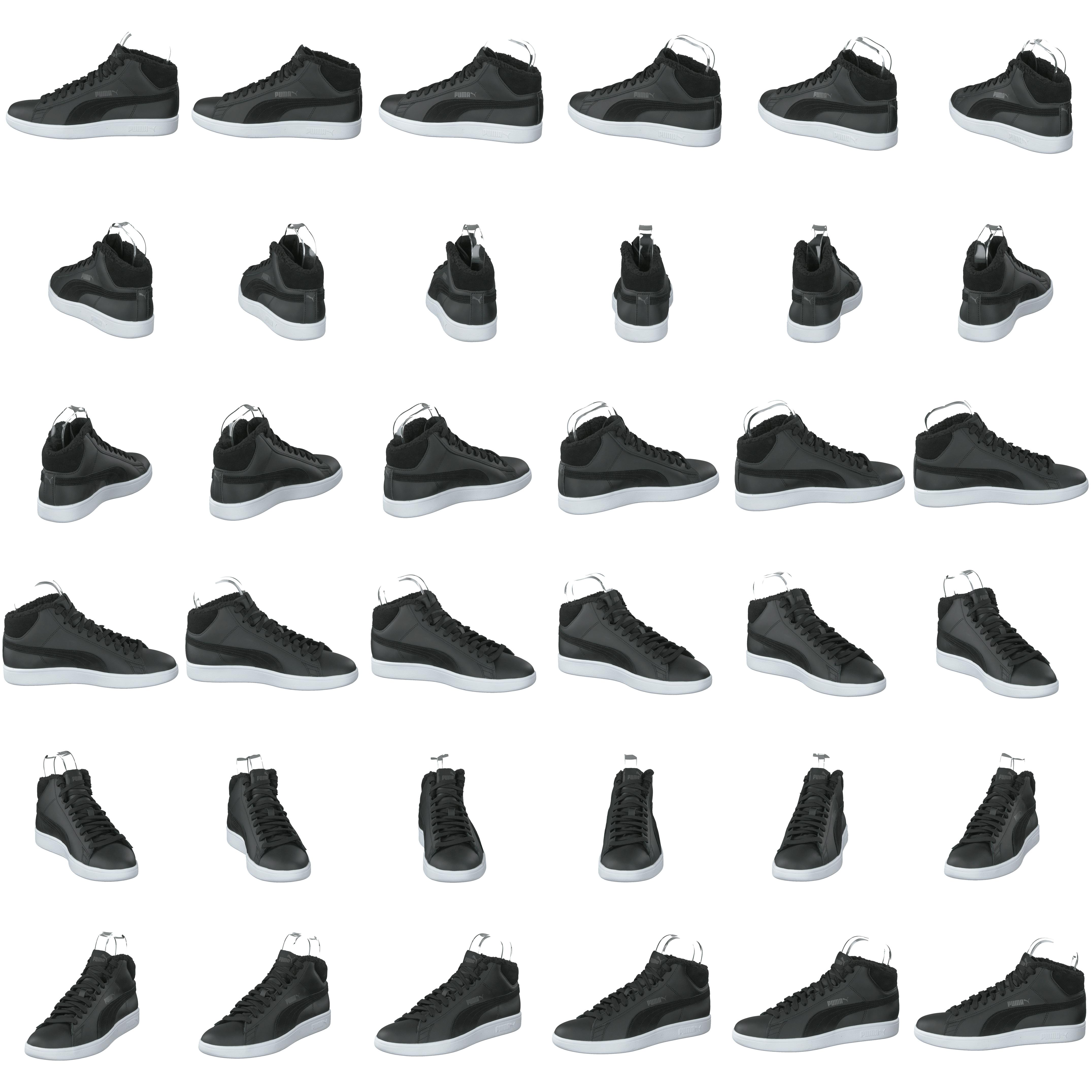 Puma Smash V2 Mid Wtr L Puma Black-dark Shadow- White - Bild 8