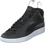 Puma Smash V2 Mid Wtr L Puma Black-dark Shadow- White - Bild 9