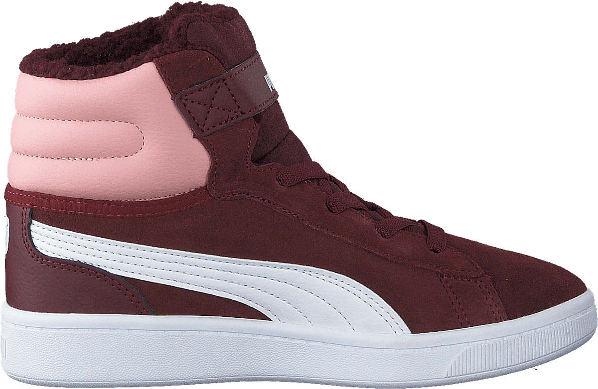 Puma Vikky V2 Mid Fur Ps Vineyard Wine-bridal Rose