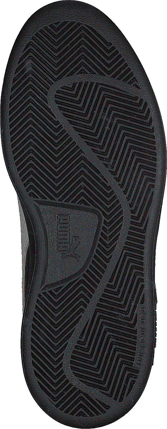 Puma Smash V2 Mid L Fur Ps Puma Black-whisper White - Bild 7