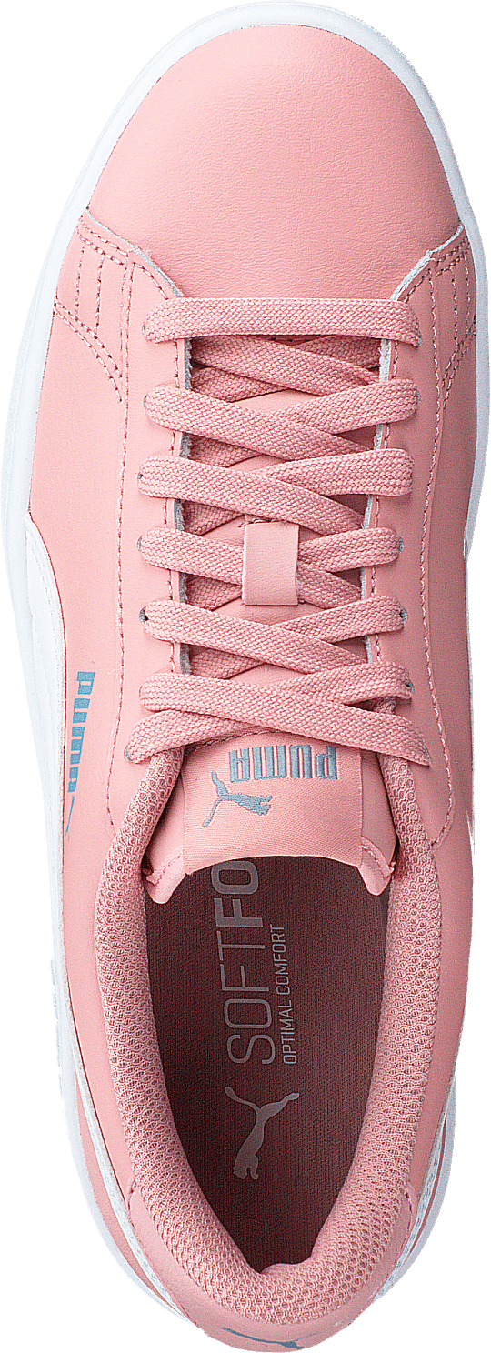 Puma Smash V2 Sd Jr Bridal Rose- White-faded Denim