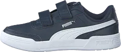 Puma - Caracal V Ps Peacoat-puma White-puma Silver