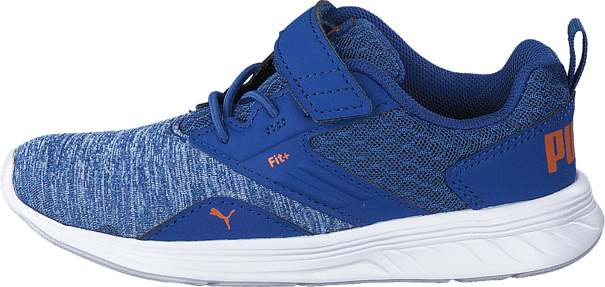 Nrgy Comet Inf Galaxy Blue-white-jaffa Orange, Unisex, Topánky, Tenisky, športové topánky, Modrá, EU 24