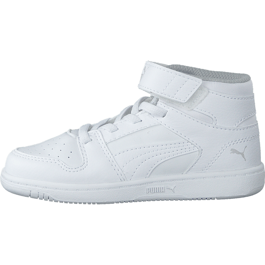 Puma Rebound Layup Sl V Inf Puma White- Black-gray Violet