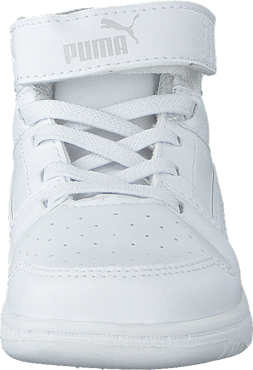 Puma Rebound Layup Sl V Inf Puma White- Black-gray Violet - Bild 4