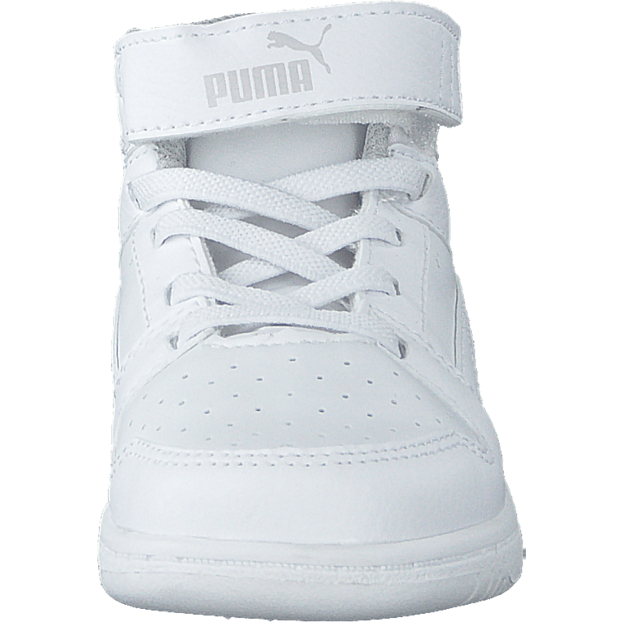 Puma Rebound Layup Sl V Inf Puma White- Black-gray Violet - Bild 4