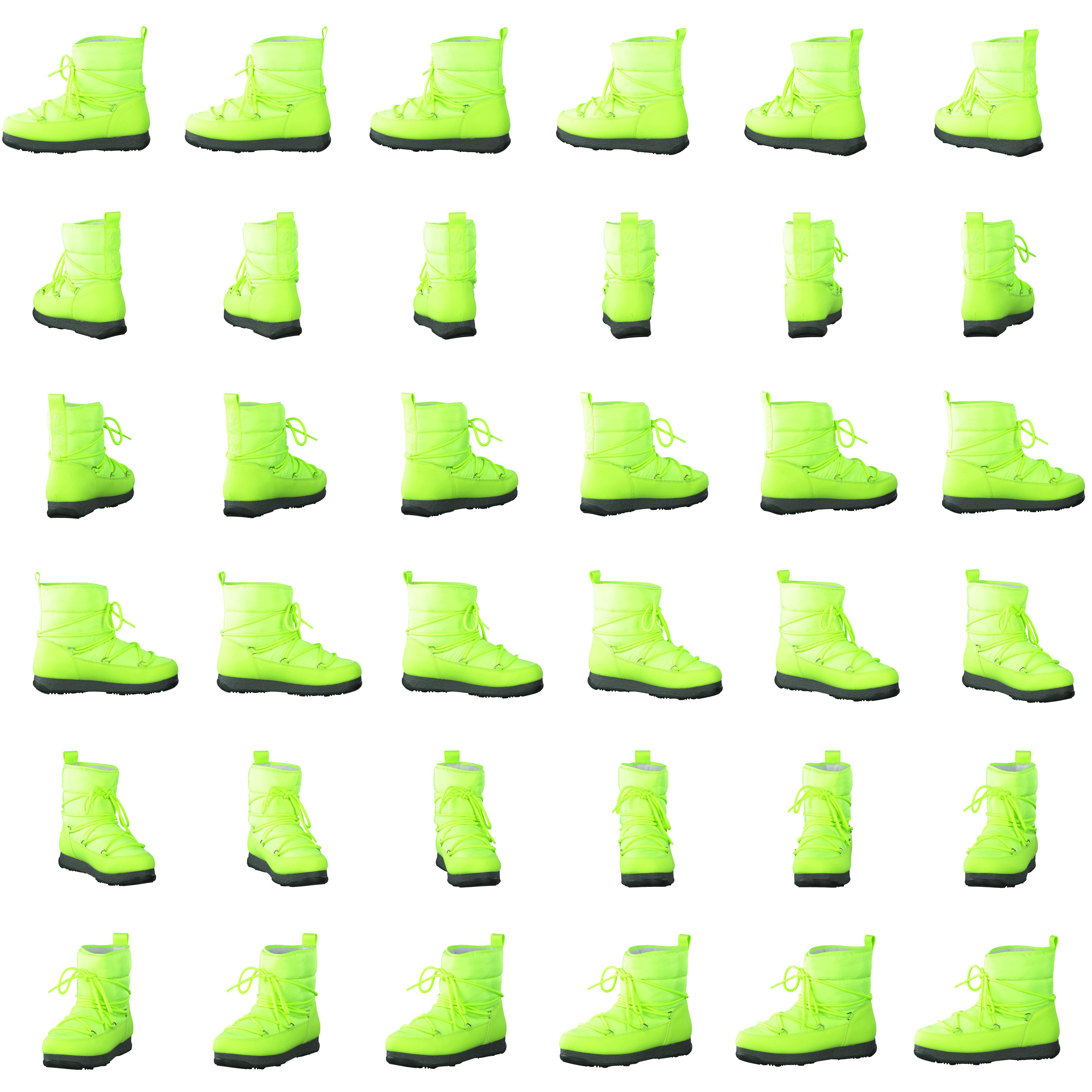 Kjøp Svea Snowflake Low Neon Yellow sko Online | FOOTWAY.no Kjøp Svea Snowflake Low Neon Yellow grønne Sko Online