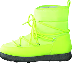 Svea - Snowflake Low Neon Yellow