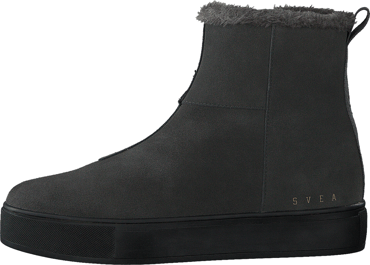 Suede Pile Boot Grey