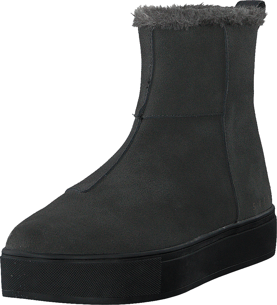 Suede Pile Boot Grey