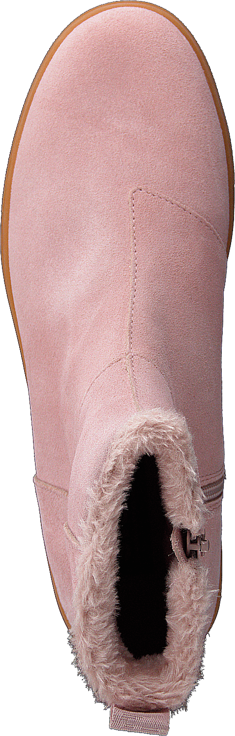 Suede Pile Boot Soft Pink