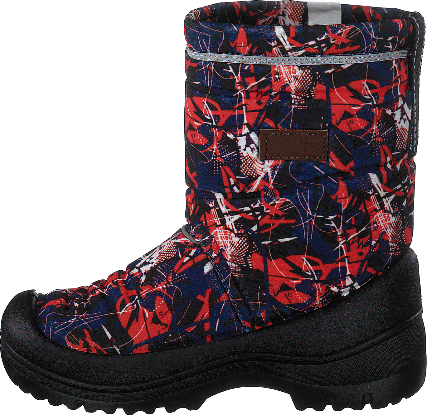 414-8001 Waterproof Warm Lined Navy/red