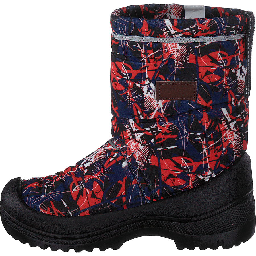 414-8001 Waterproof Warm Lined Navy/red